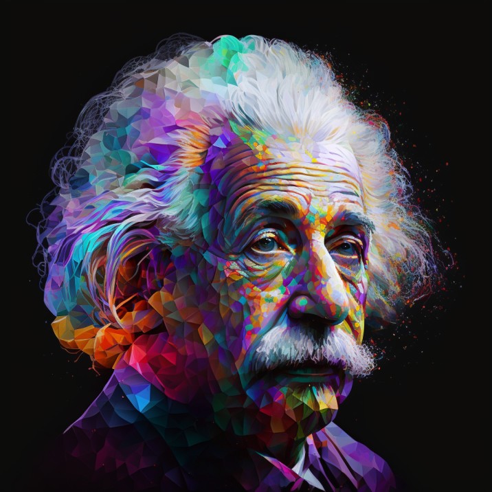 Altert Einstein Abstract Polygons